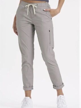 Vuori Women's Ripstop Pants in a slim-fit tapered-leg style